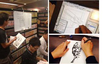 それはまさに「漫画版」ライブハウスイメージ